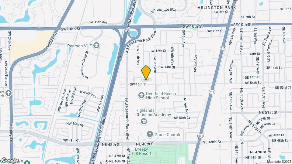 905 SW 15th St Map and Location Details
