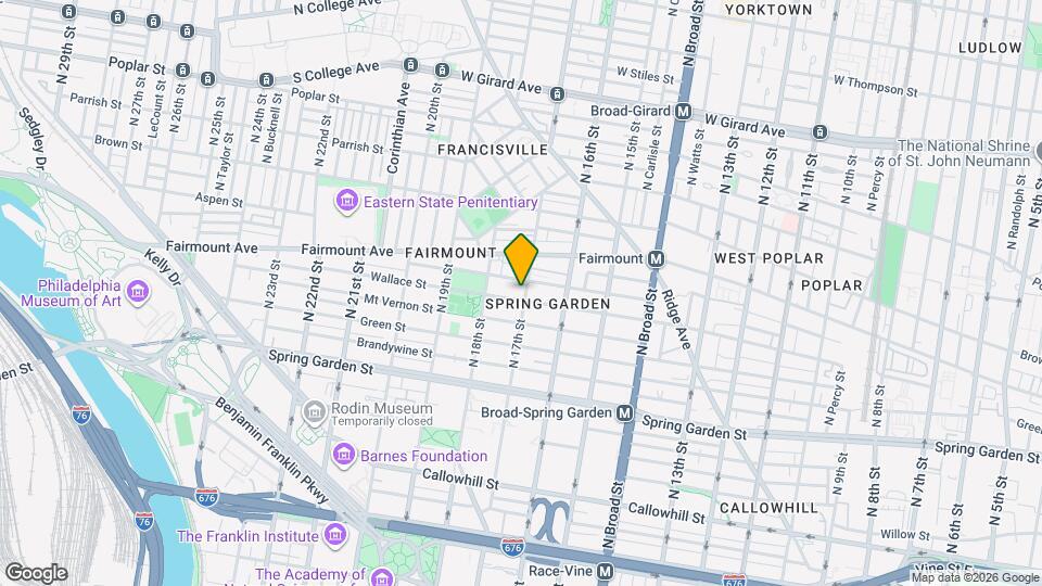 1703 Wallace St Map and Location Details