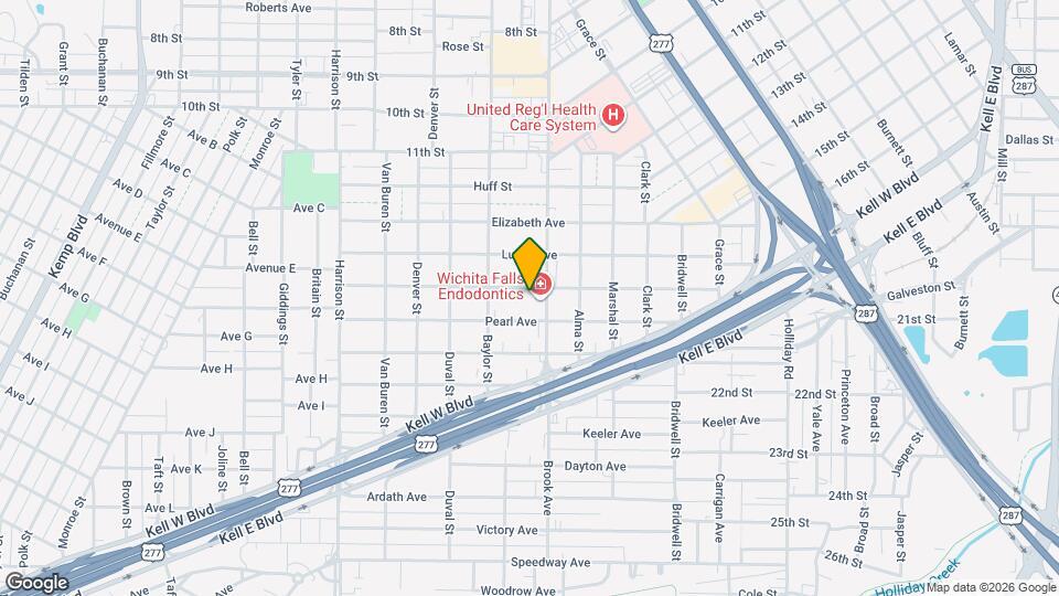 1707 Collins Ave Map and Location Details