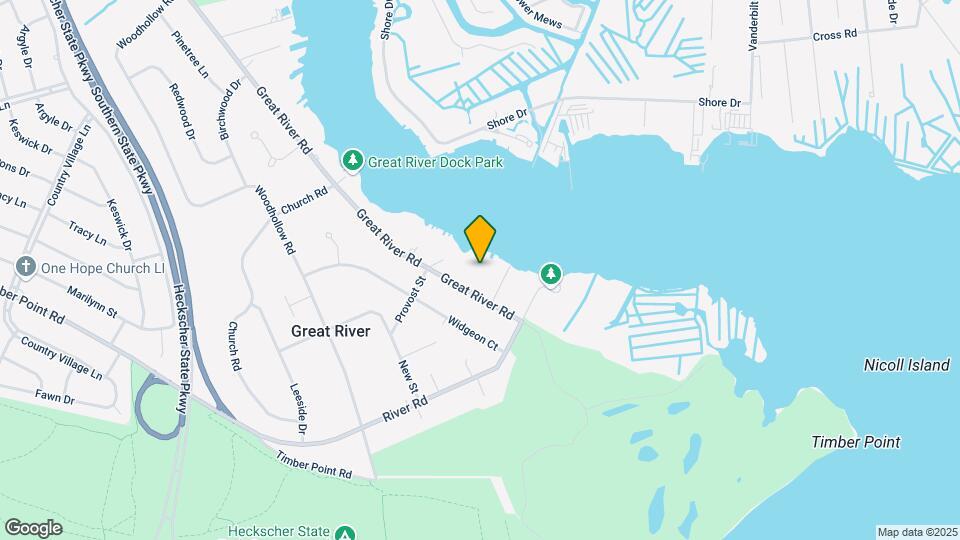 373 Great River Rd Map and Location Details