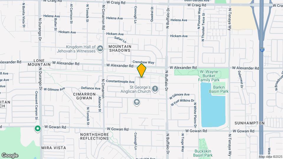 3900 Triora St Map and Location Details
