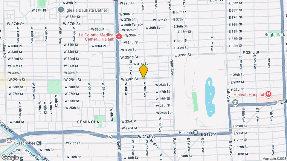 210 W 29th St Map and Location Details