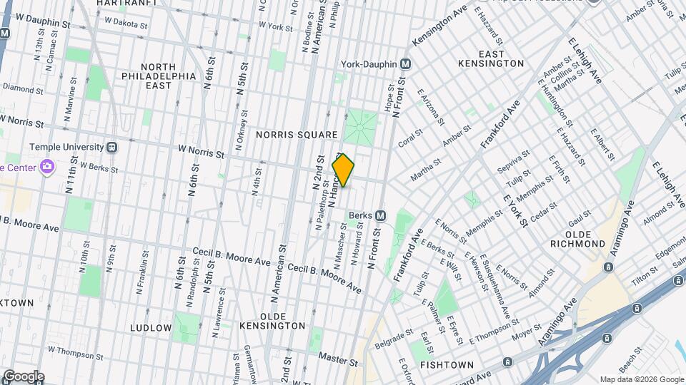 1923 Mutter St Map and Location Details