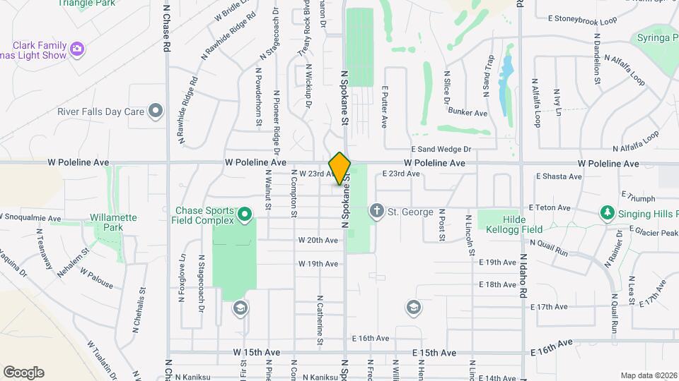 2201 N Spokane St Map and Location Details