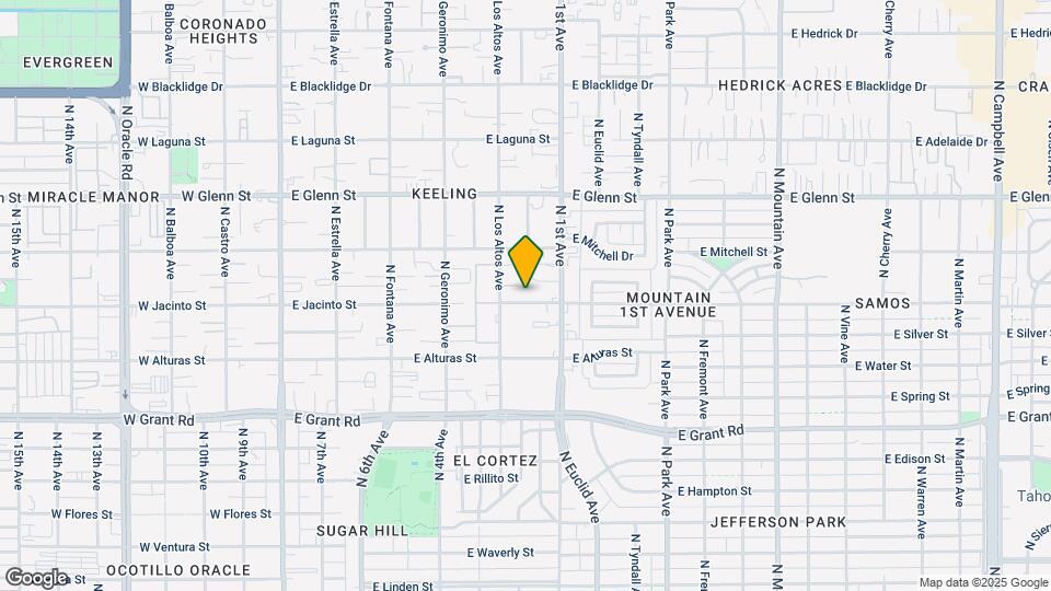 551-557 E Jacinto St Map and Location Details