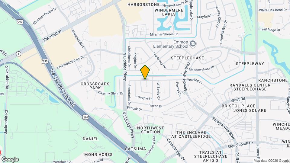 9623 Yearling Ct Map and Location Details