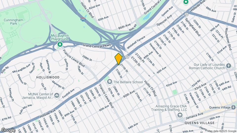 21018 Hillside Ave Map and Location Details