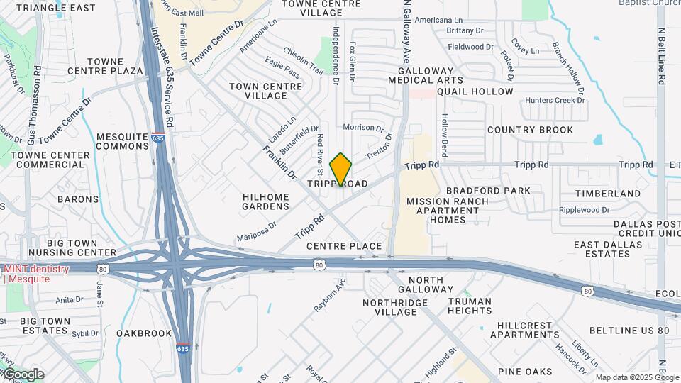 2322 Meadow Ln Map and Location Details