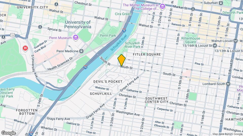 2610 South St Map and Location Details