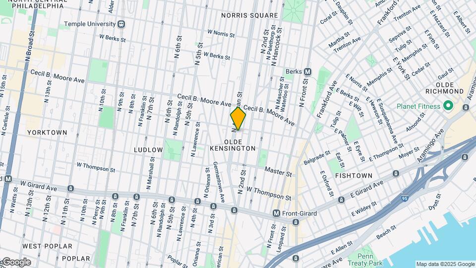 Ray Philly Mapa y Detalles de la Ubicación