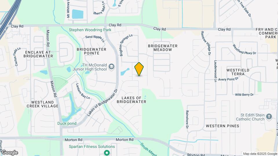 21102 Rushing Creek Ln Map and Location Details