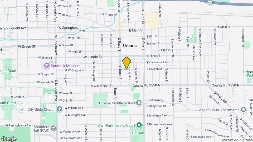 103 W Oregon St Mapa y Detalles de la Ubicación