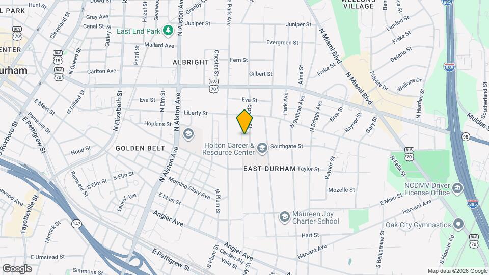 512 N Maple St Mapa y Detalles de la Ubicación