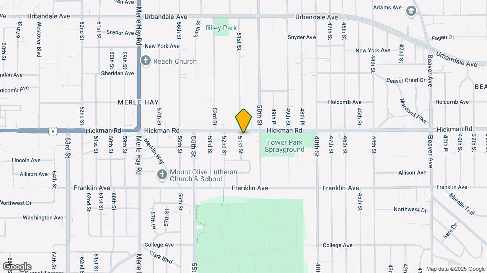 2219 51st St Map and Location Details