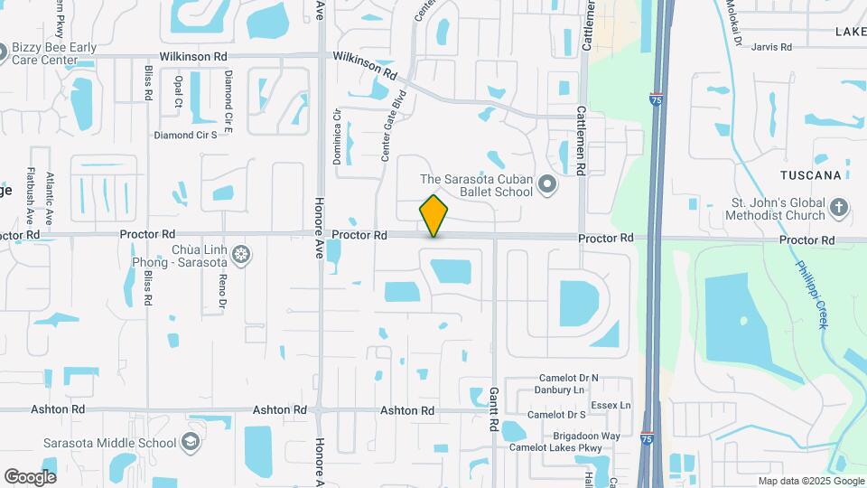 4903 Cedar Oak Way Mapa y Detalles de la Ubicación