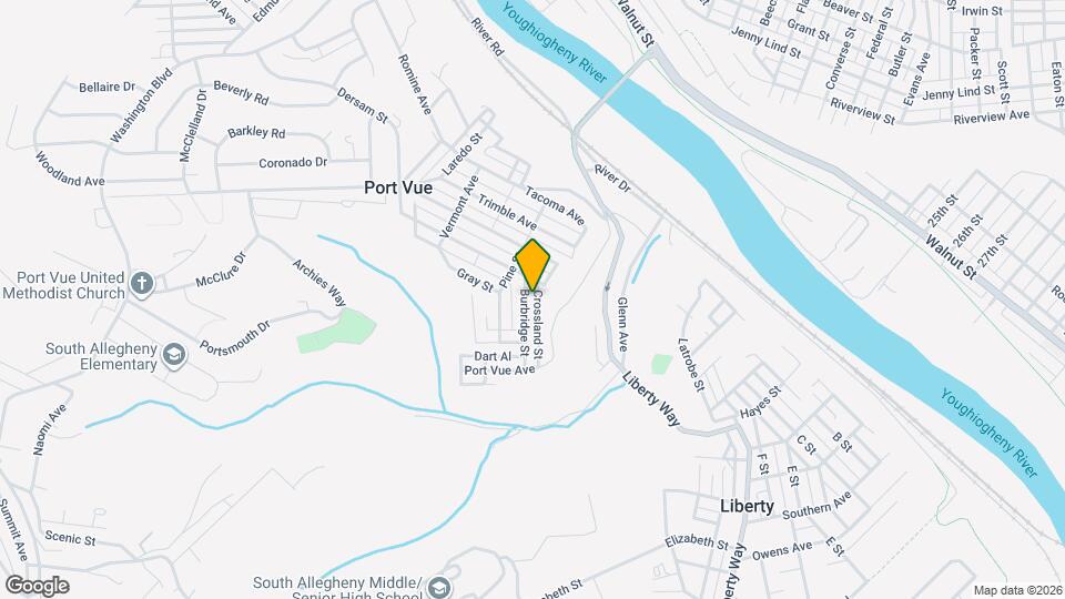 705 Burbridge St Map and Location Details