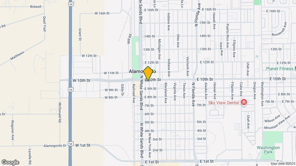 919 N New York Ave Map and Location Details