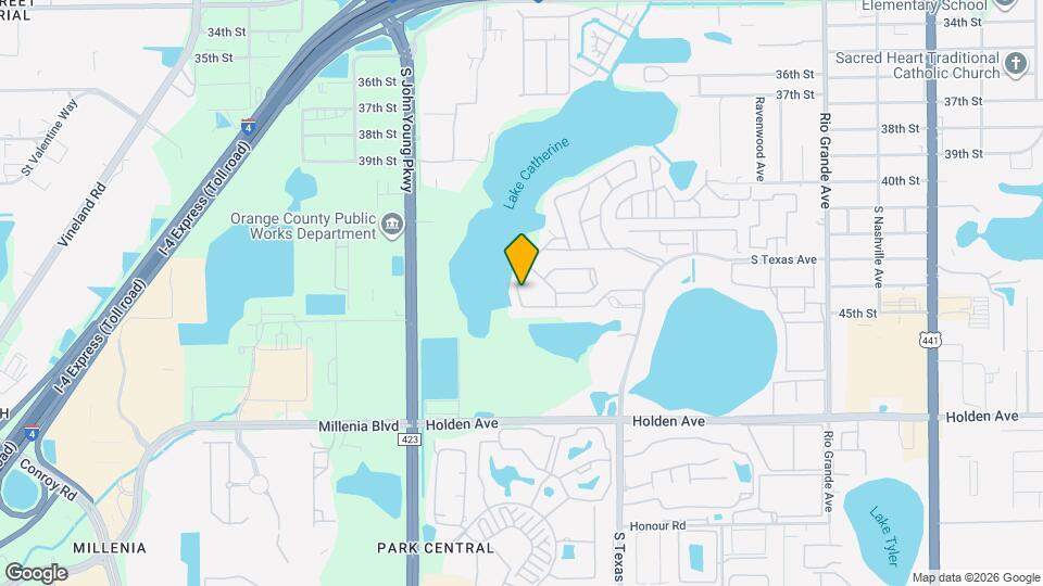4365 Aqua Vista Dr Map and Location Details