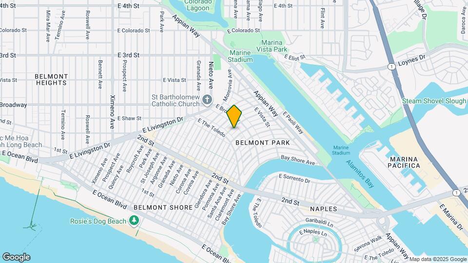 266 La Verne Ave Map and Location Details