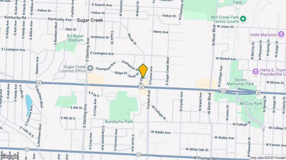 509 S Vassar Ave Mapa y Detalles de la Ubicación