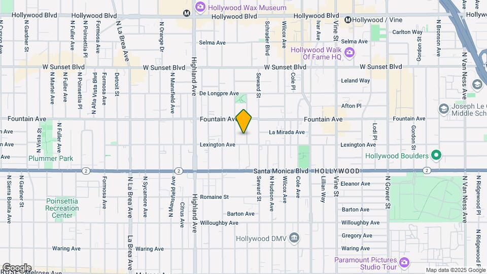 1211-1215 N June St Map and Location Details