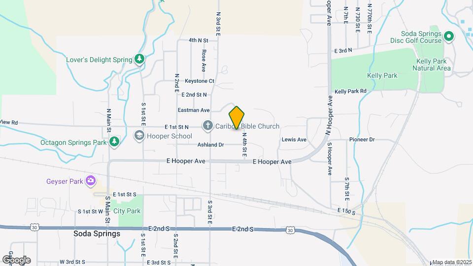 370 E 1st N Map and Location Details