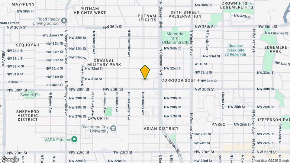 1446 NW 31st St Map and Location Details