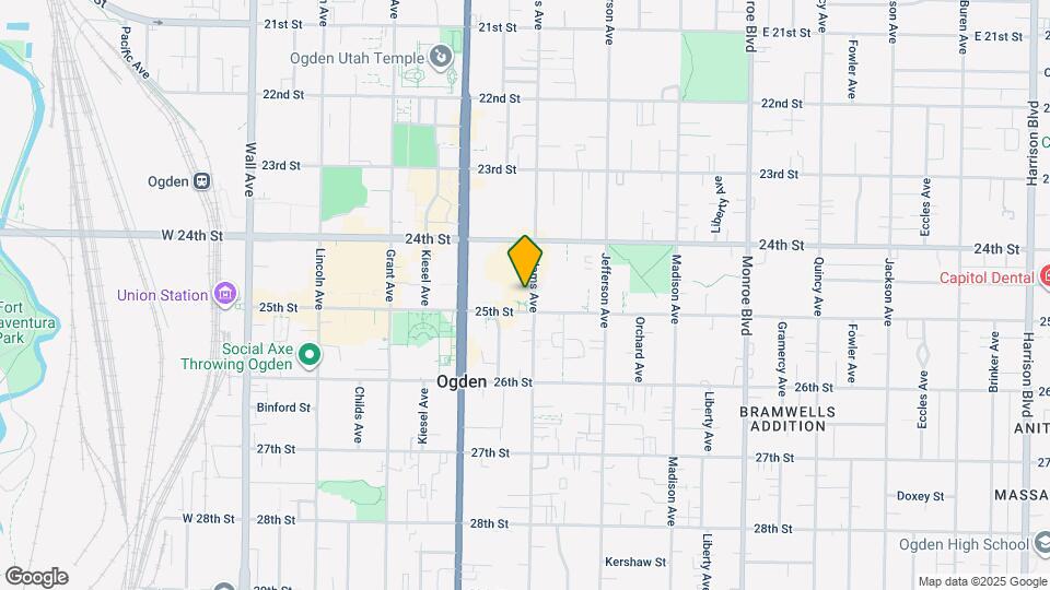 2461 Adams Ave Map and Location Details