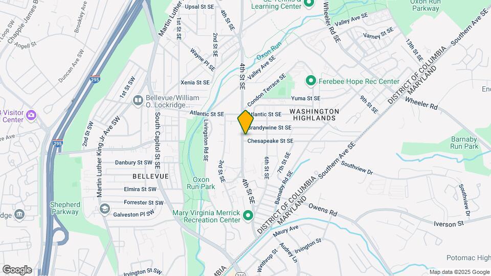 400 Chesapeake St SE Map and Location Details