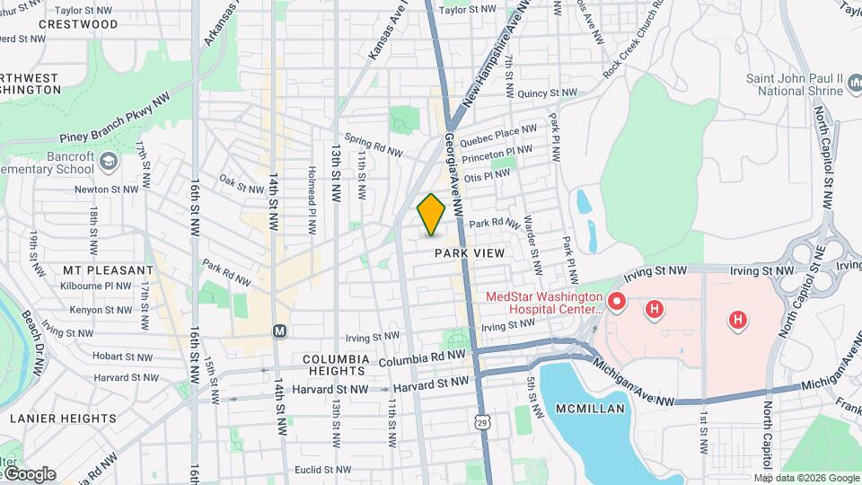 747 Morton St NW Map and Location Details