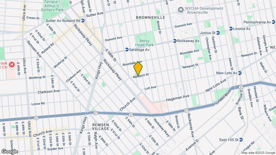 903 Saratoga Ave Map and Location Details