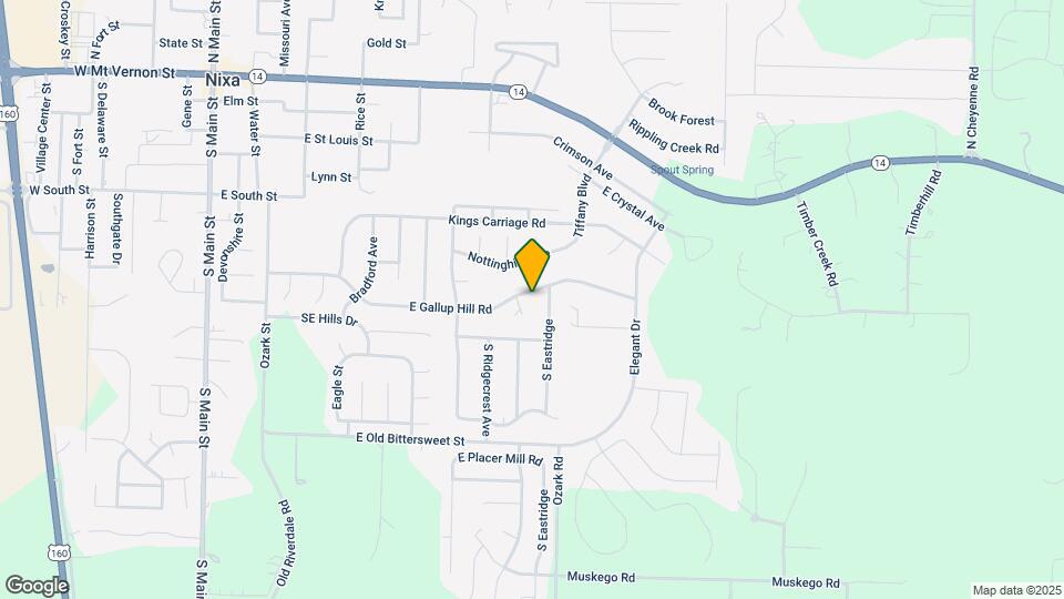 740 E Gallup Hill Rd Map and Location Details