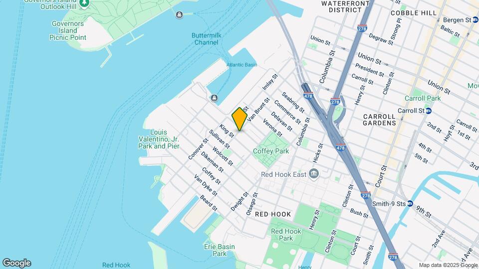 301 Van Brunt St, Unit Garden Map and Location Details