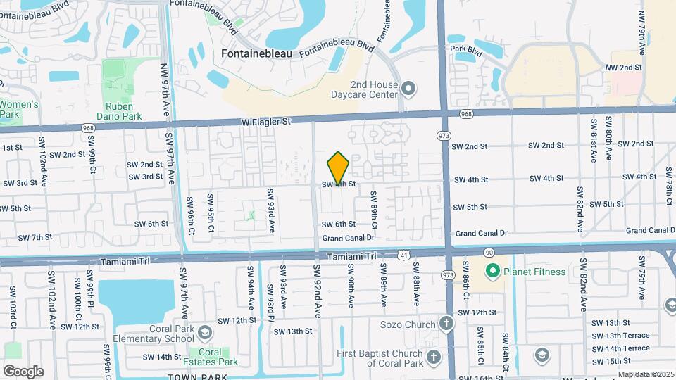 416 SW 91st Ave Map and Location Details