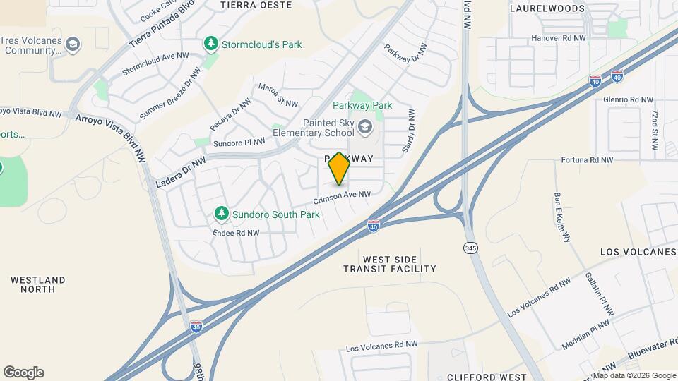 8309 Crimson Ave NW Mapa y Detalles de la Ubicación