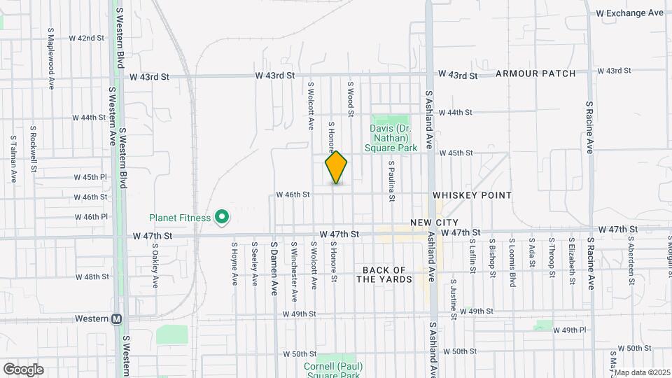 1824 W 46th St Map and Location Details