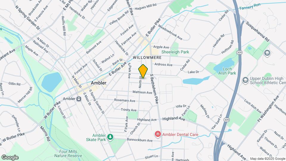 337 Euclid Ave Map and Location Details