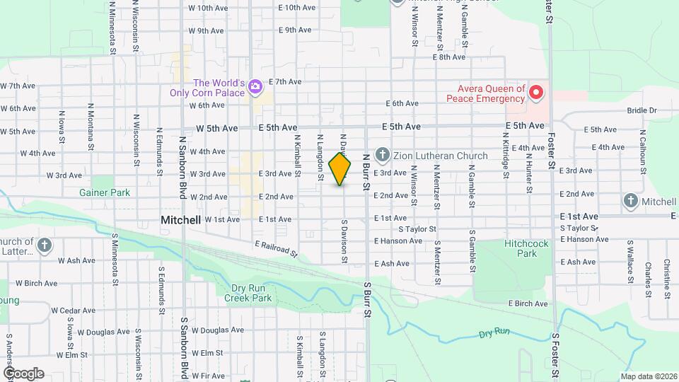 420 E 2nd Ave Mapa y Detalles de la Ubicación