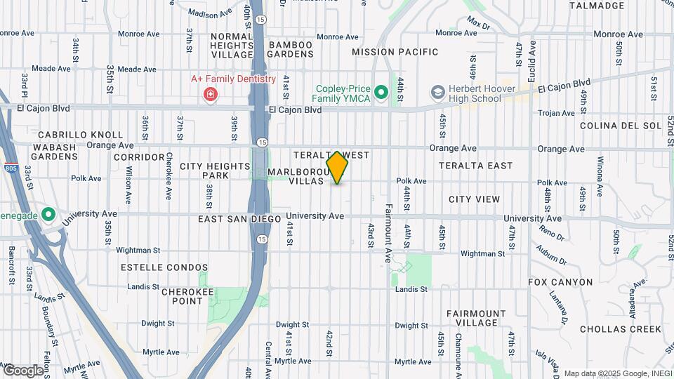 4067 42nd St Map and Location Details