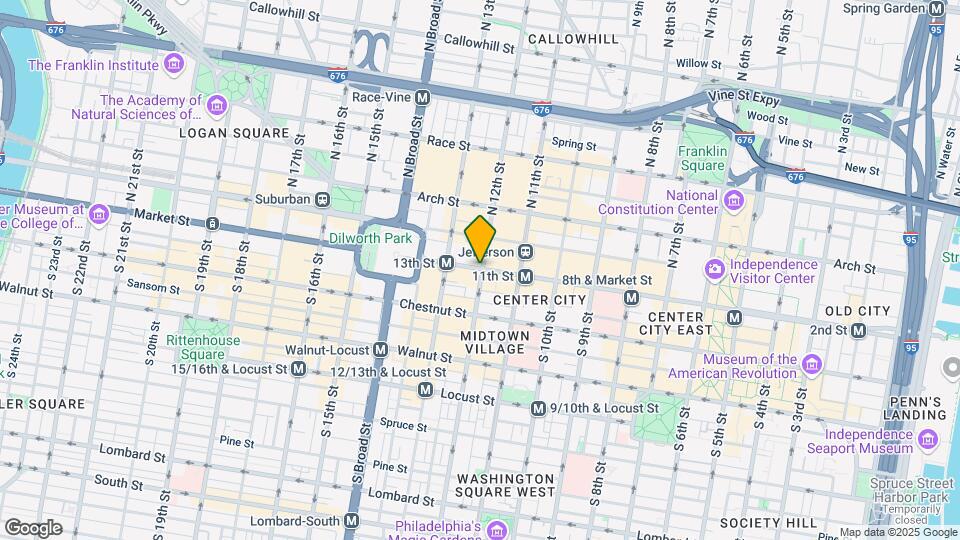 2 S 12th St, Unit 2B-1-17M Map and Location Details