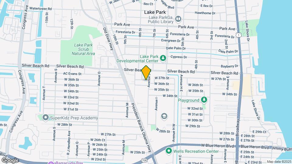 901 W 37th St Mapa y Detalles de la Ubicación