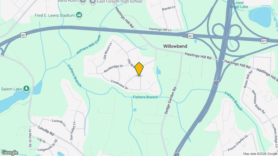 430 Old Wood Ln Map and Location Details