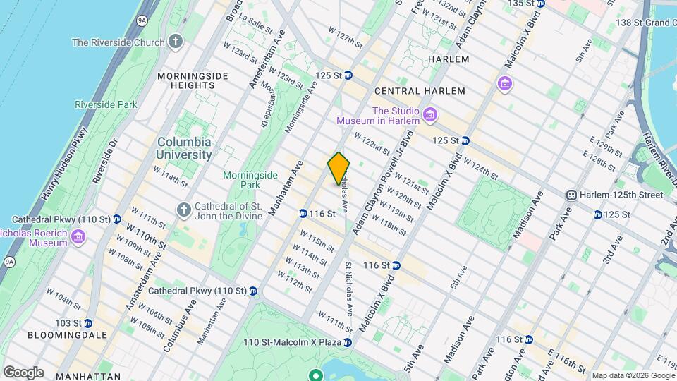 163 St Nicholas Ave Map and Location Details