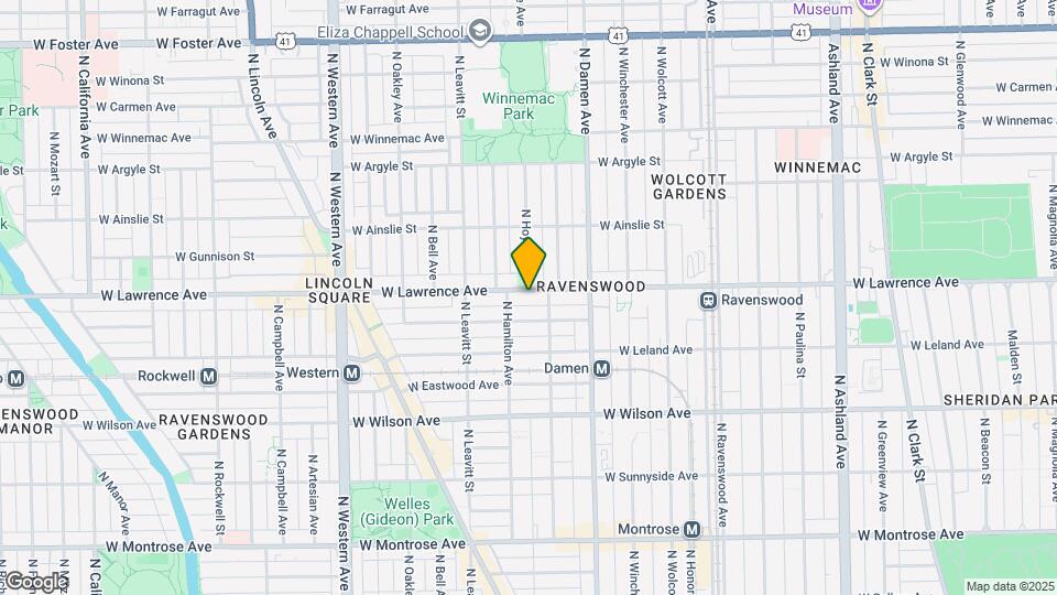 2063 W Lawrence Ave Mapa y Detalles de la Ubicación