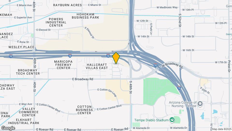 4212 S 47th St Map and Location Details