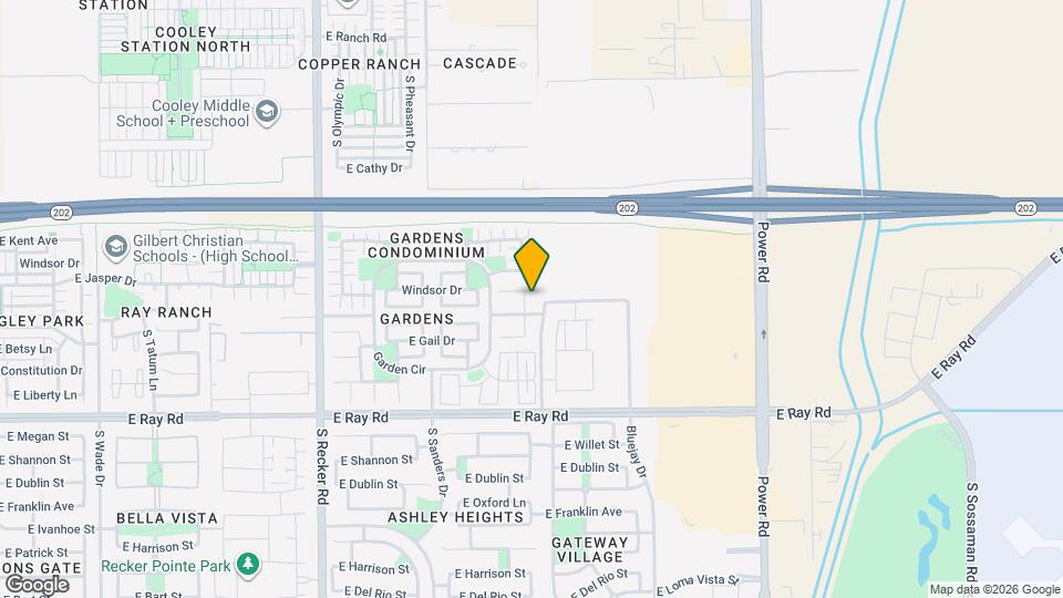 1395 S Owl Dr Mapa y Detalles de la Ubicación