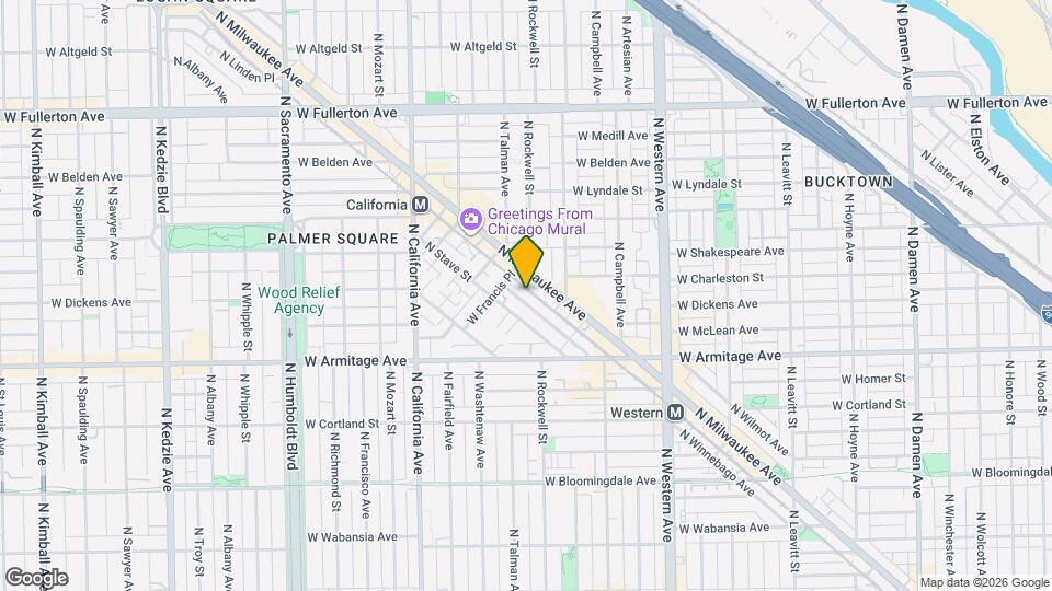 2125 N Bingham St, Unit J04P Map and Location Details