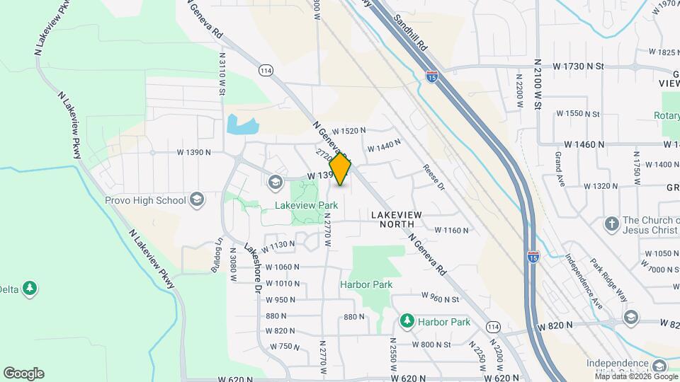 1335 N 2710 W Map and Location Details