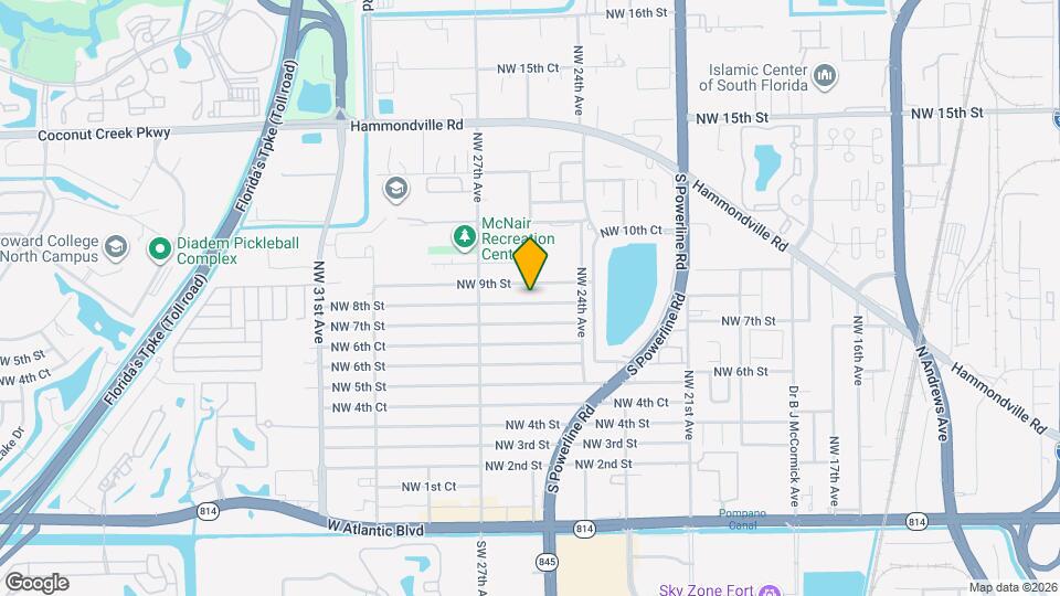 2501 NW 8th St Map and Location Details