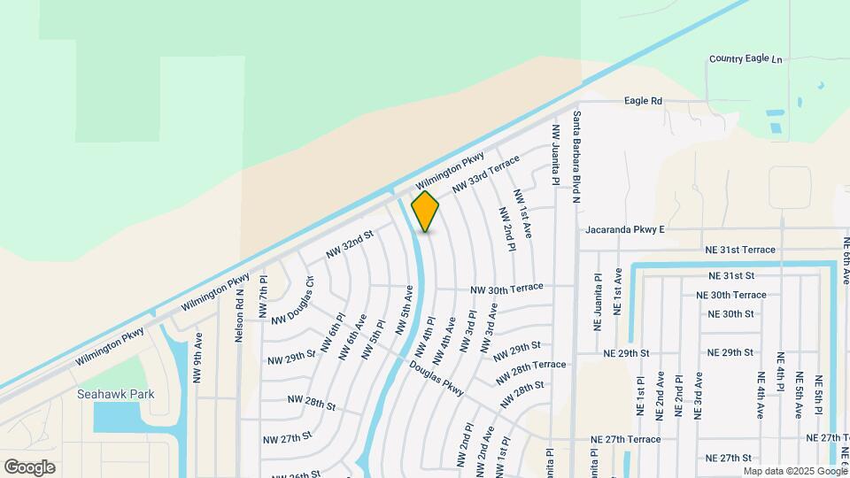 3200 NW 4th Pl Map and Location Details